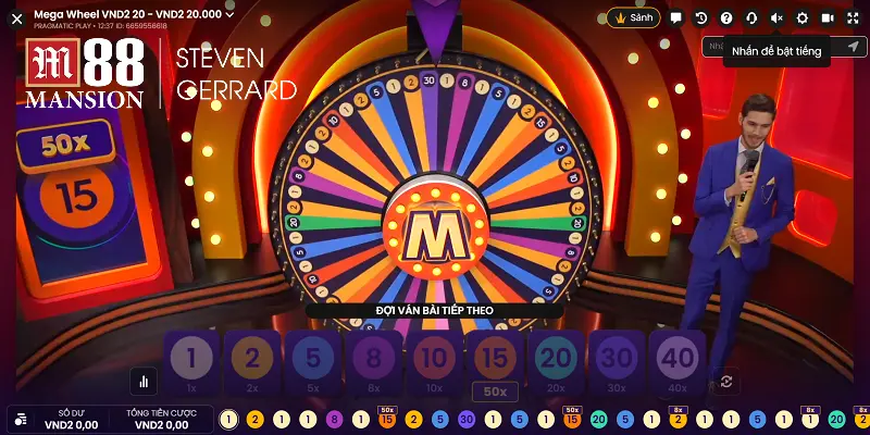 Chơi Quay Bánh Xe Tại M88